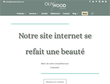 Tablet Screenshot of olivwoodcreations.com